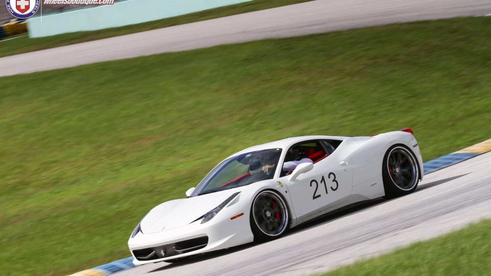 HRE S101 at the Track | Ferrari 458