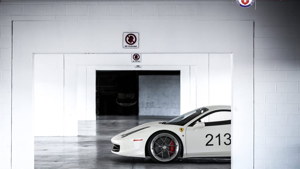 HRE S101 at the Track | Ferrari 458