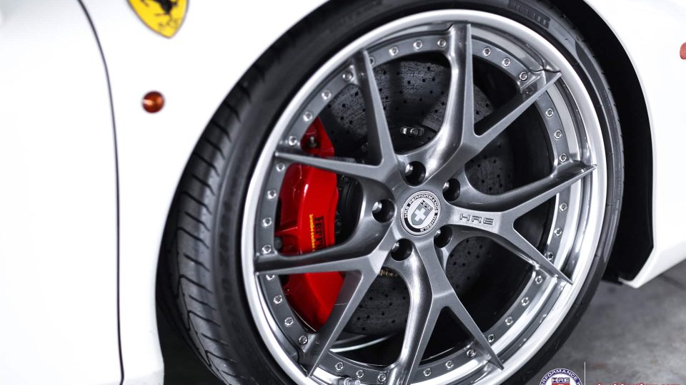 HRE S101 at the Track | Ferrari 458