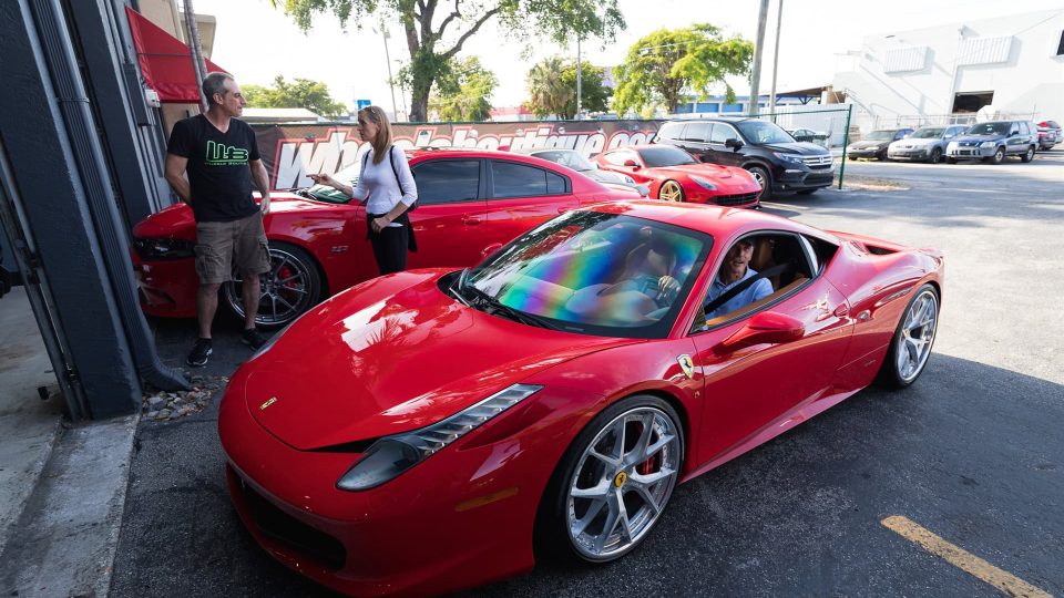HRE S101 | Red Ferrari 458