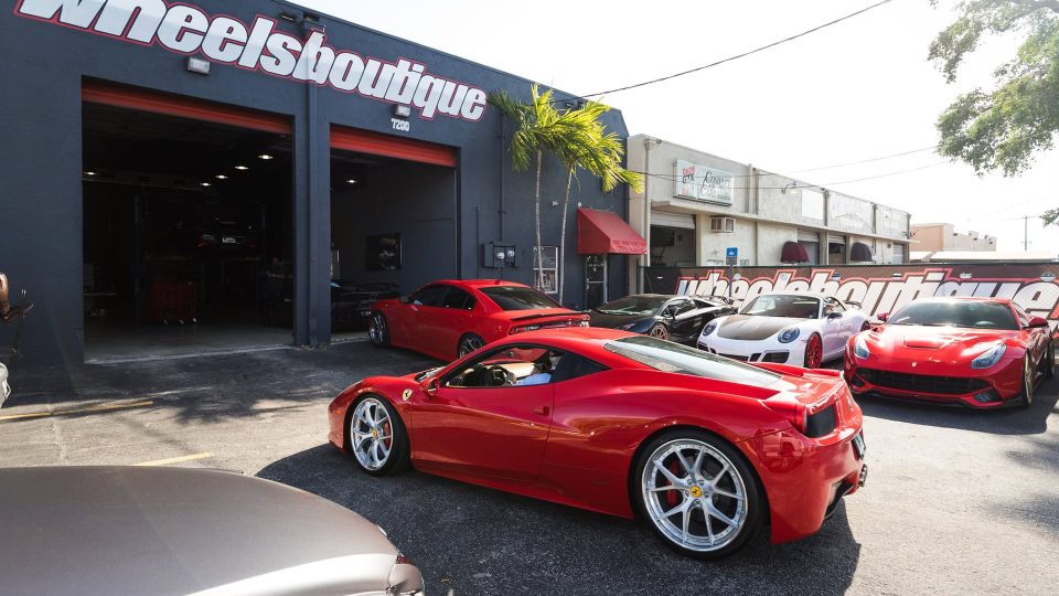 HRE S101 | Red Ferrari 458