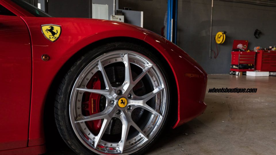 HRE S101 | Red Ferrari 458