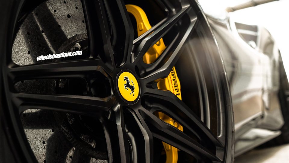 Ferrari 488 | Nero | on ANRKY P107SC | Satin Black