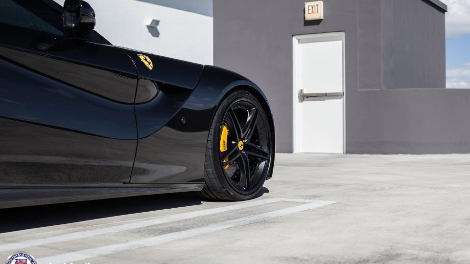 HRE S207 – All Black | Ferrari F12