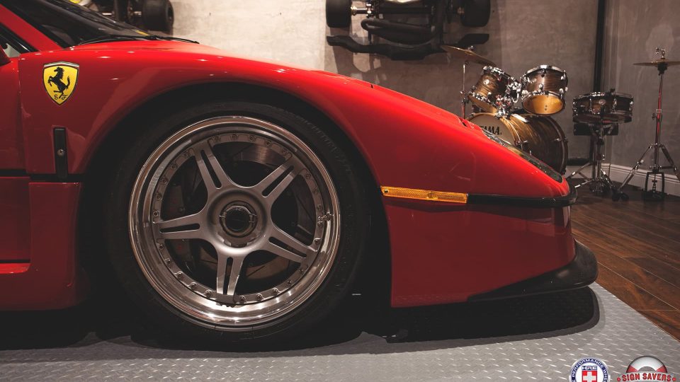 HRE 547 @ The Sign Savers | Ferrari F40