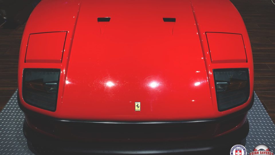 HRE 547 @ The Sign Savers | Ferrari F40