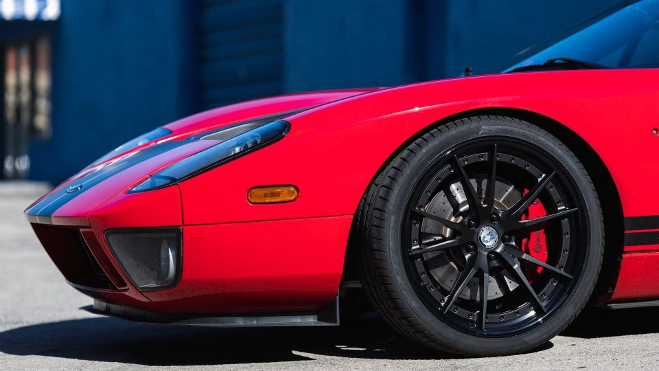 HRE S104 | Red Ford GT