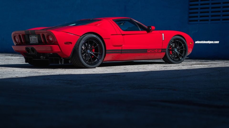HRE S104 | Red Ford GT