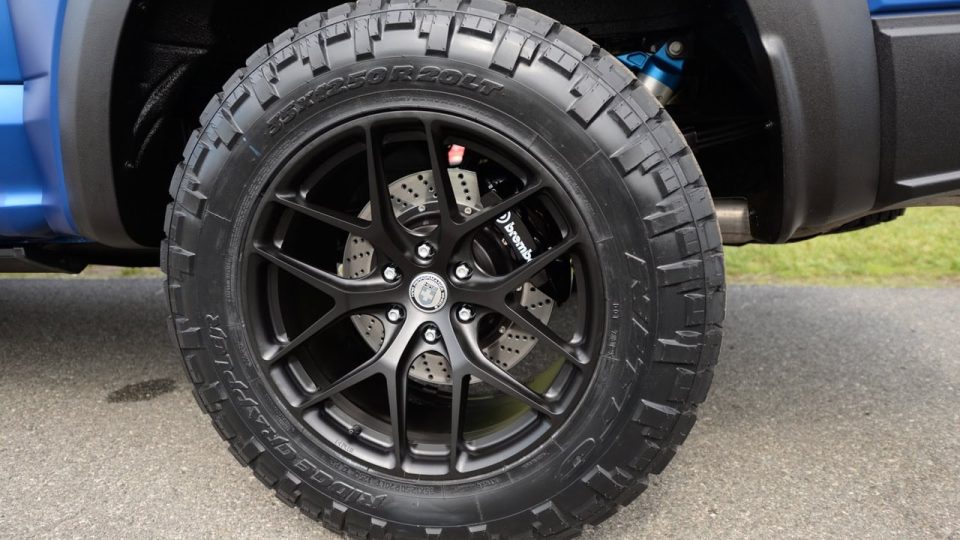HRE P161 – Satin Black | Ford Raptor