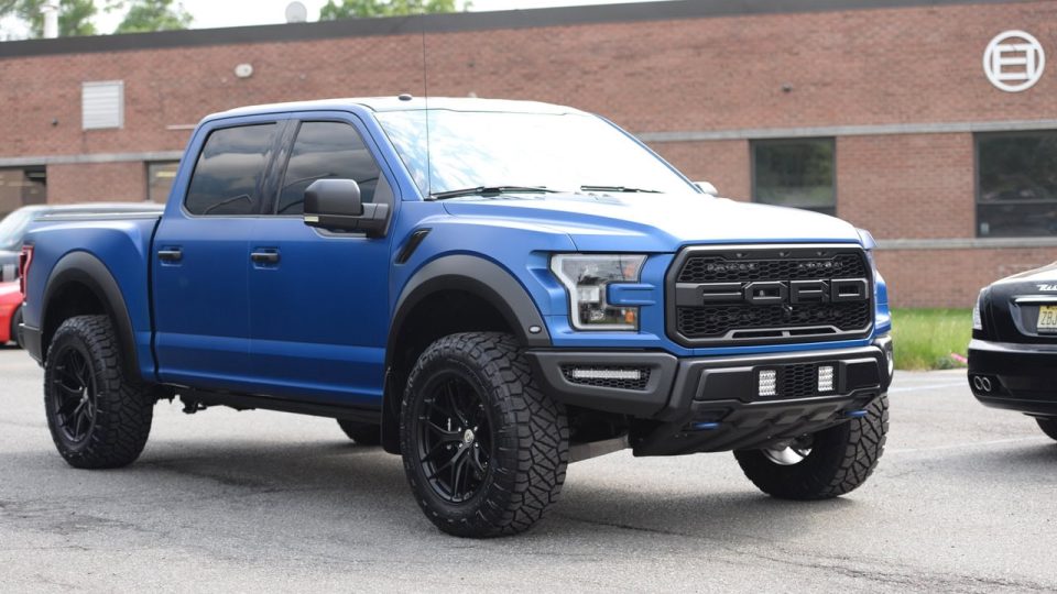 HRE P161 – Satin Black | Ford Raptor