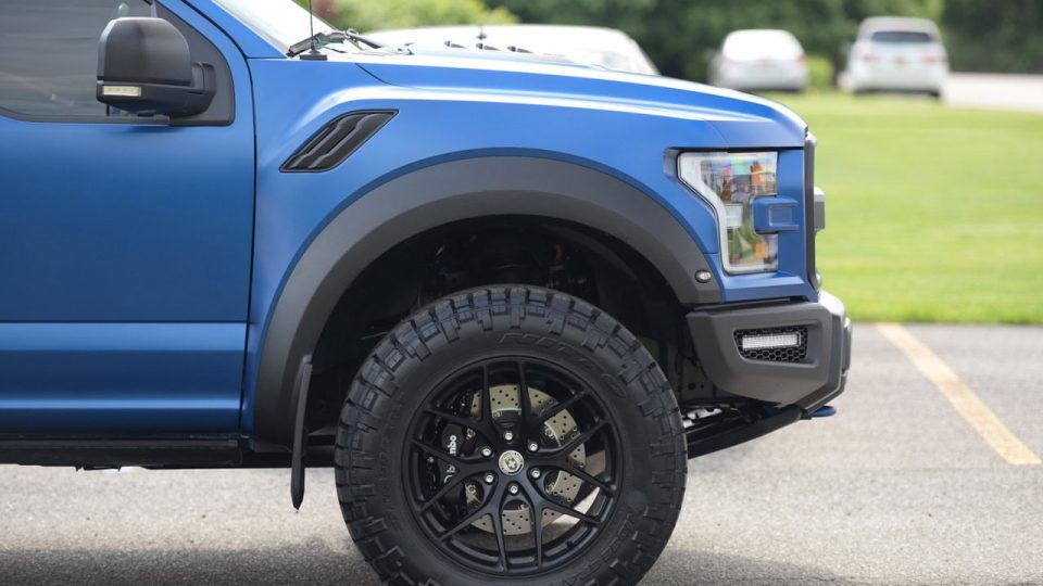 HRE P161 – Satin Black | Ford Raptor