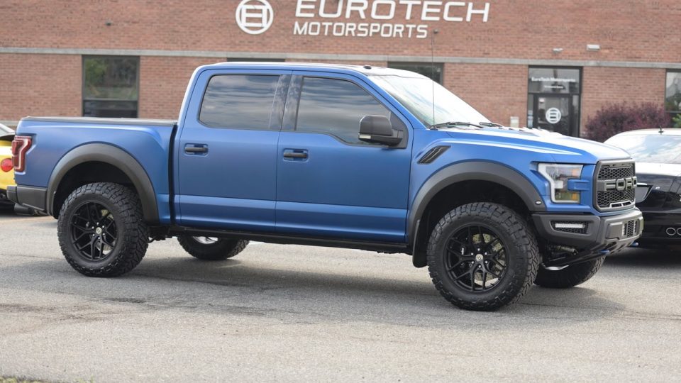HRE P161 – Satin Black | Ford Raptor