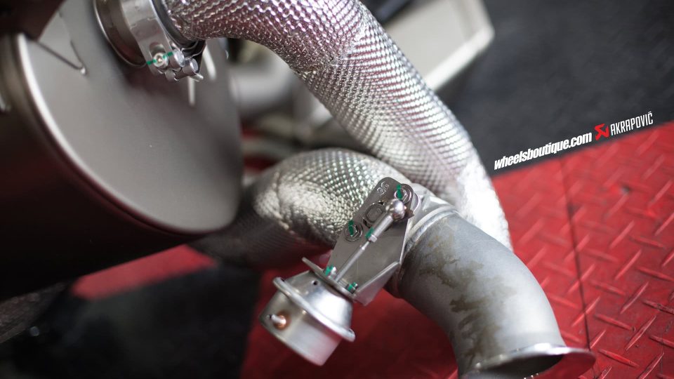 Lamborghini Aventador Akrapovic Exhaust Install