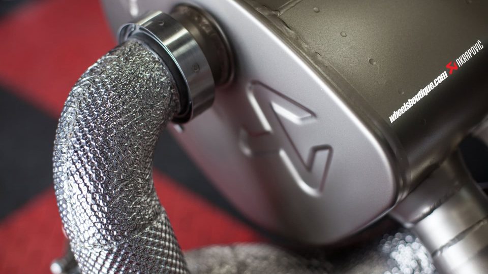 Lamborghini Aventador Akrapovic Exhaust Install