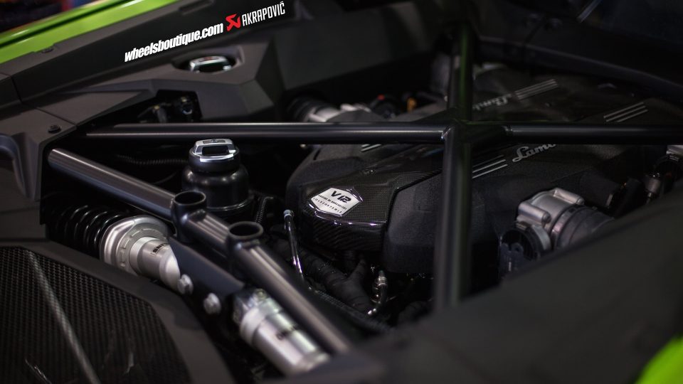 Lamborghini Aventador Akrapovic Exhaust Install