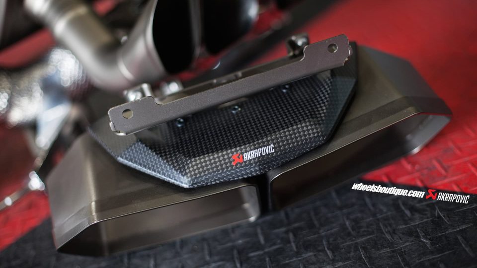 Lamborghini Aventador Akrapovic Exhaust Install