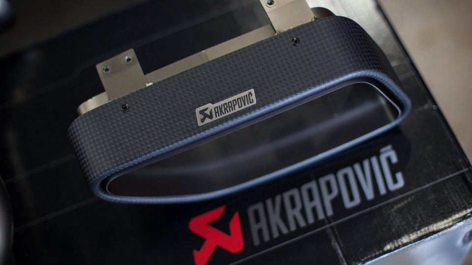 McLaren 650S Akrapovic Exhaust Install