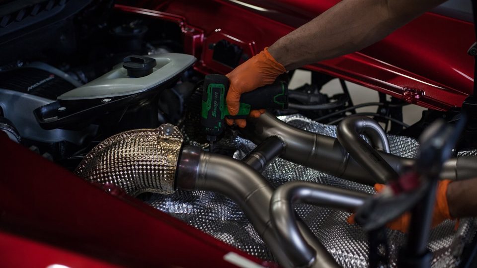 McLaren 650S Akrapovic Exhaust Install