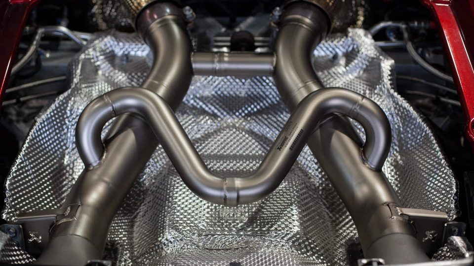 McLaren 650S Akrapovic Exhaust Install