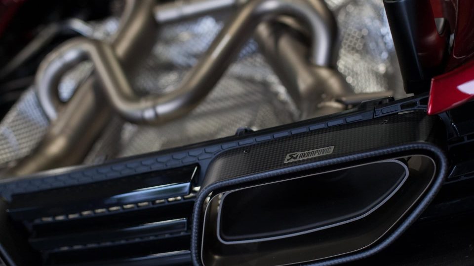 McLaren 650S Akrapovic Exhaust Install