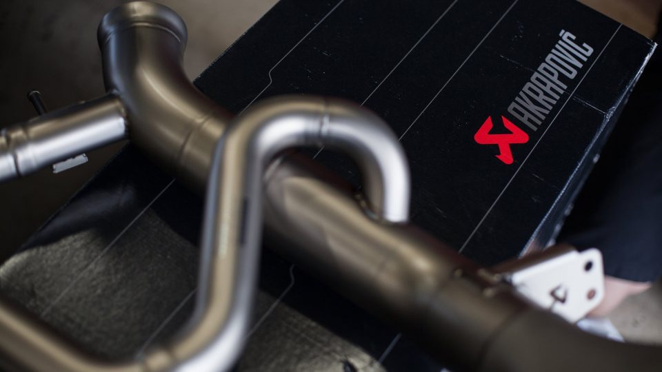 McLaren 650S Akrapovic Exhaust Install