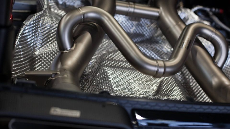 McLaren 650S Akrapovic Exhaust Install