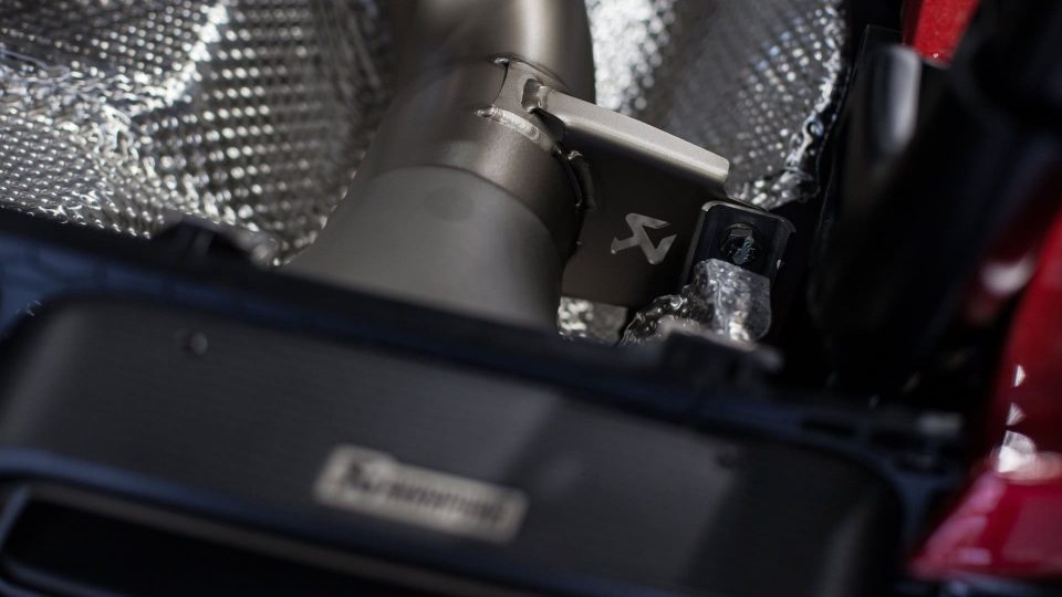 McLaren 650S Akrapovic Exhaust Install