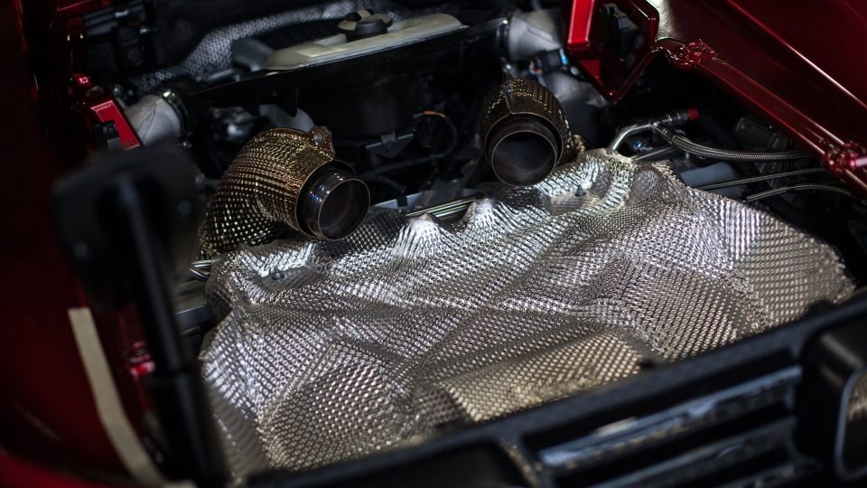 McLaren 650S Akrapovic Exhaust Install