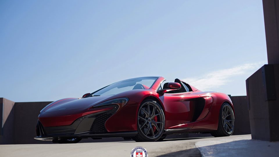 HRE P101 | McLaren 650S Volcano Red