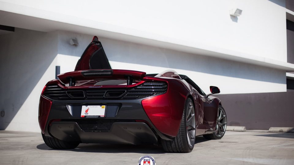 HRE P101 | McLaren 650S Volcano Red