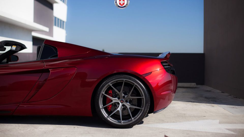 HRE P101 | McLaren 650S Volcano Red