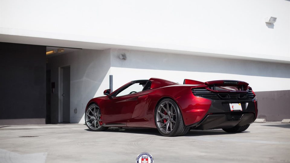 HRE P101 | McLaren 650S Volcano Red
