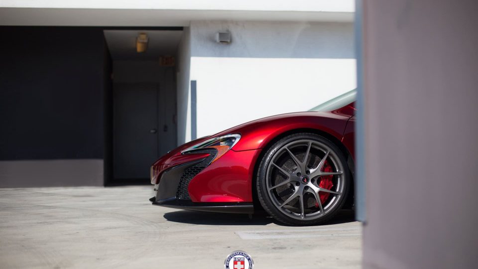 HRE P101 | McLaren 650S Volcano Red
