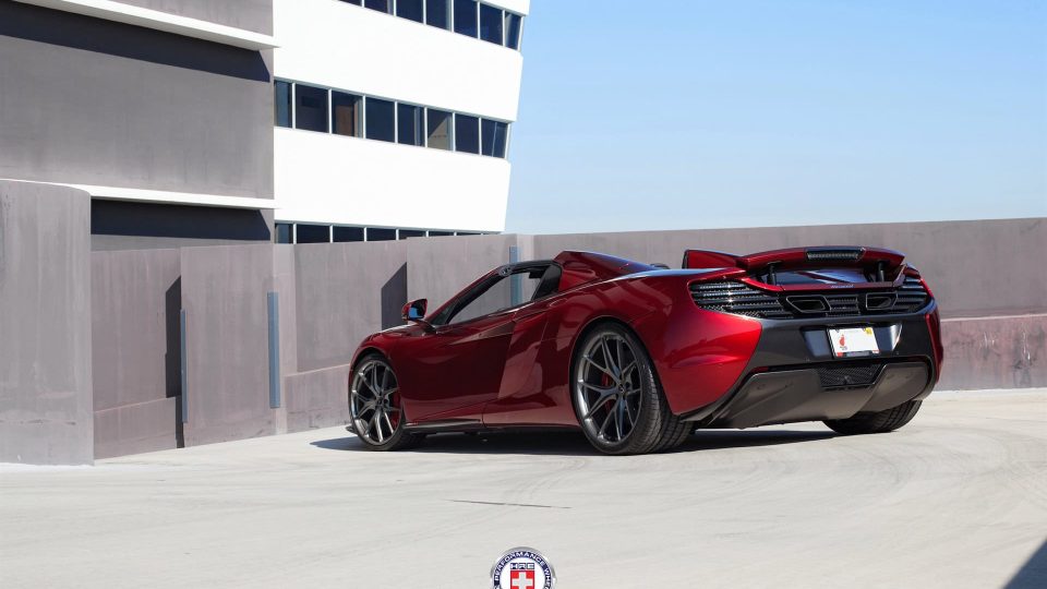 HRE P101 | McLaren 650S Volcano Red