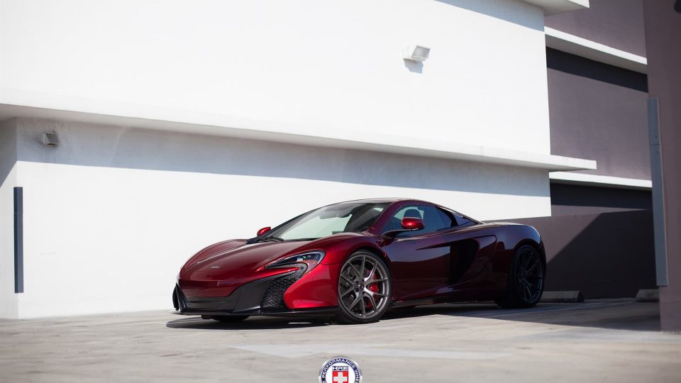 HRE P101 | McLaren 650S Volcano Red