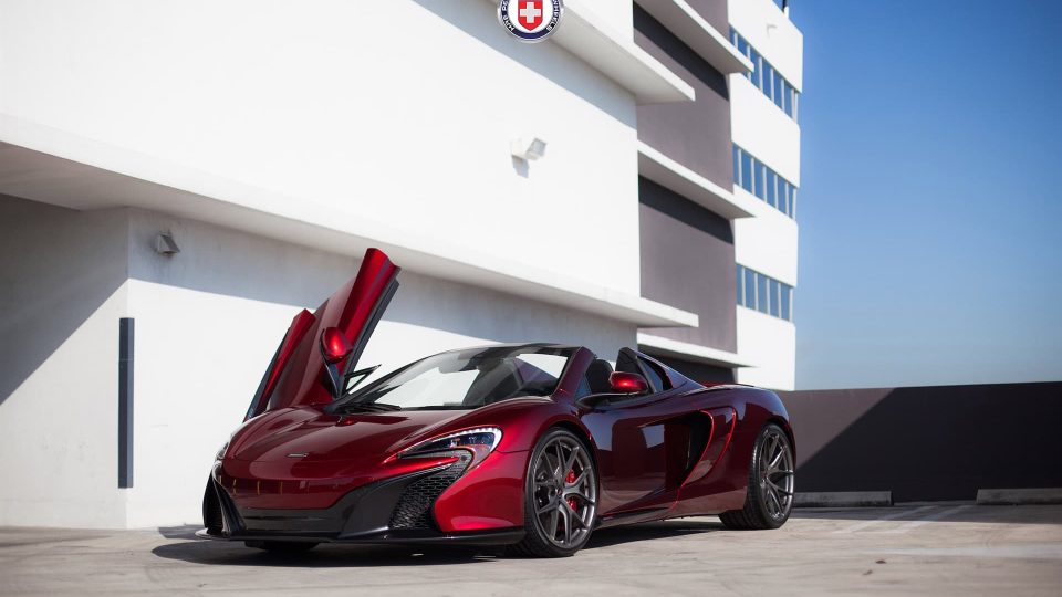 HRE P101 | McLaren 650S Volcano Red