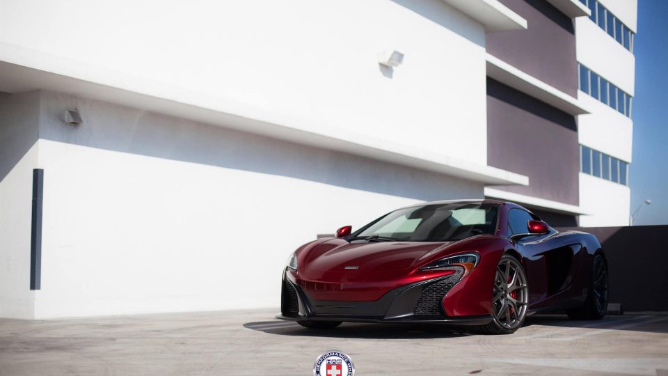 HRE P101 | McLaren 650S Volcano Red