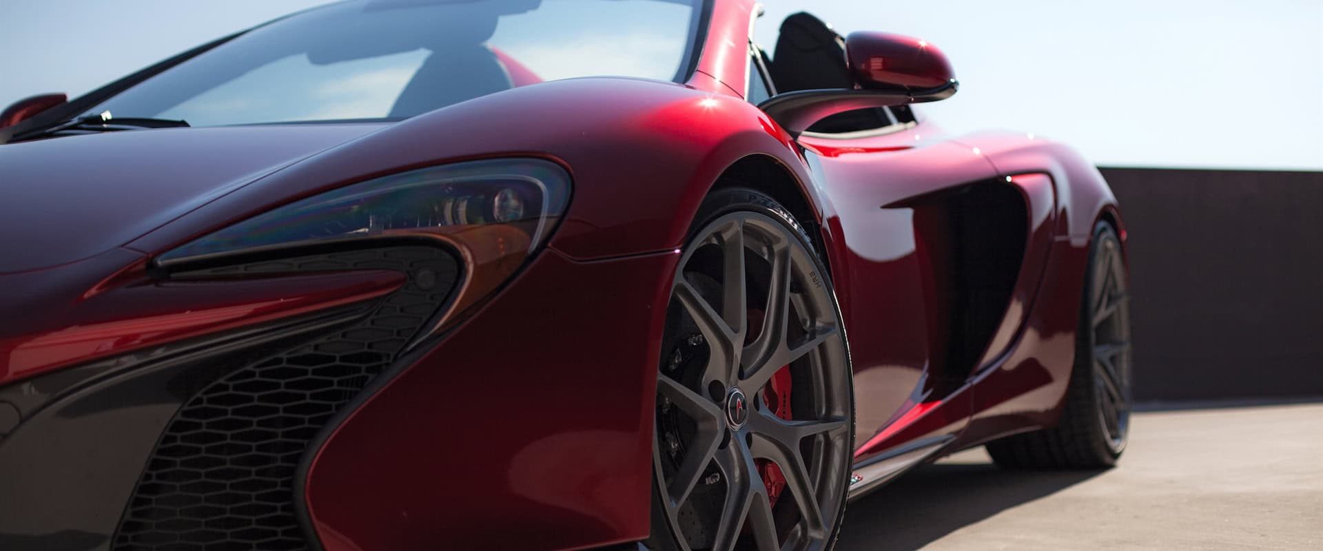 HRE P101 | McLaren 650S Volcano Red | Wheels Boutique