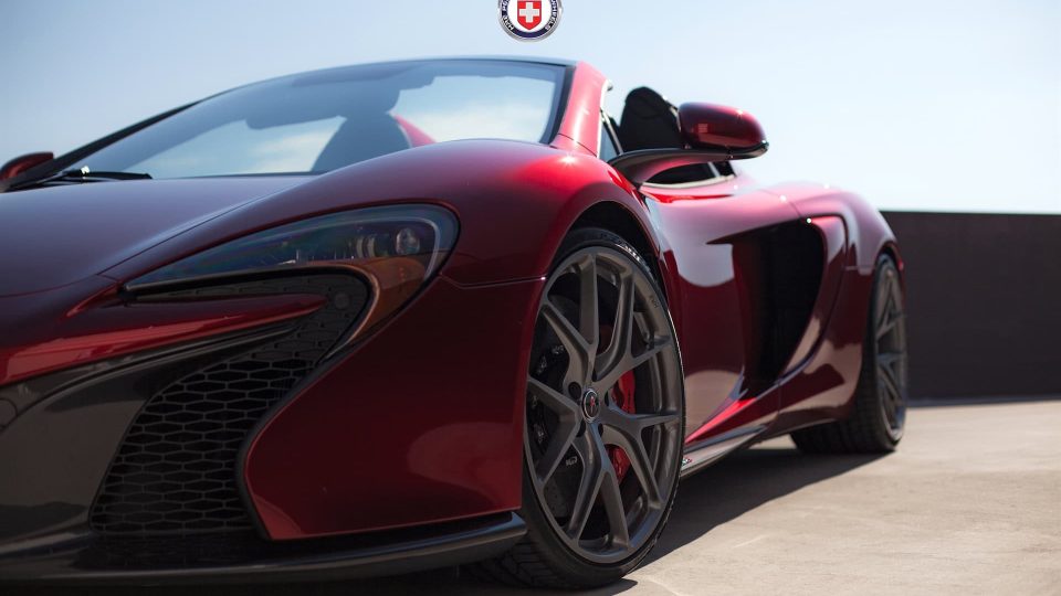 HRE P101 | McLaren 650S Volcano Red
