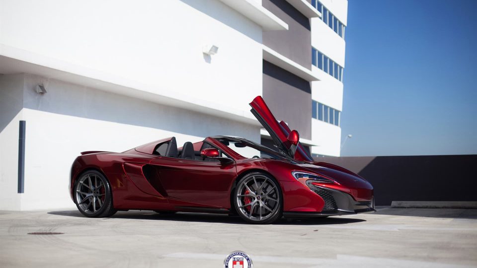 HRE P101 | McLaren 650S Volcano Red