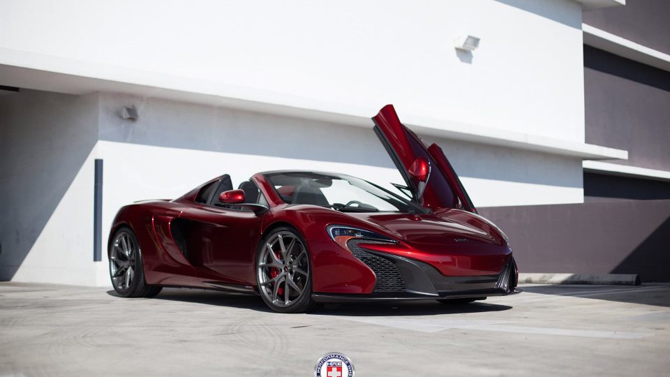 HRE P101 | McLaren 650S Volcano Red