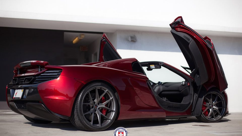 HRE P101 | McLaren 650S Volcano Red
