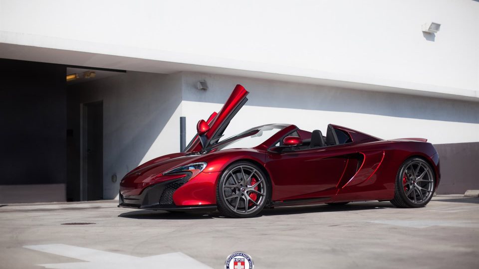 HRE P101 | McLaren 650S Volcano Red