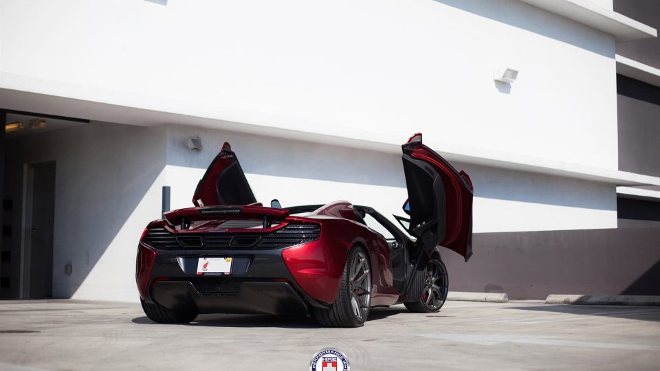 HRE P101 | McLaren 650S Volcano Red