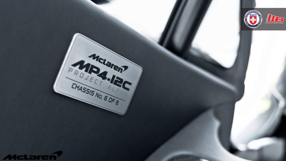 HRE P101 | McLaren MP4-12C Project Alpha