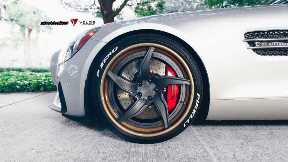 Velos Designwerks D5 3pc Floating Spoke | Mercedes AMG GT-S