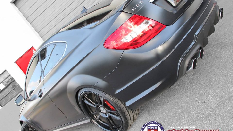 HRE 794RS | Mercedes C63 AMG Matte Black