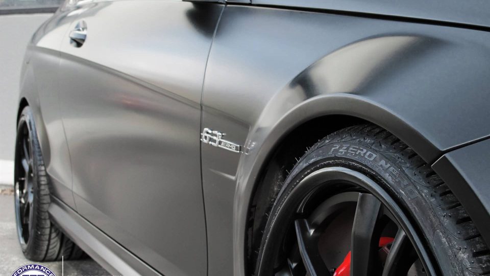 HRE 794RS | Mercedes C63 AMG Matte Black