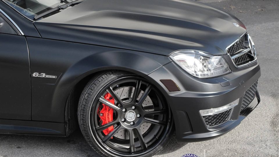 HRE 794RS | Mercedes C63 AMG Matte Black