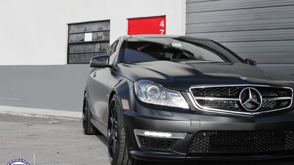 HRE 794RS | Mercedes C63 AMG Matte Black